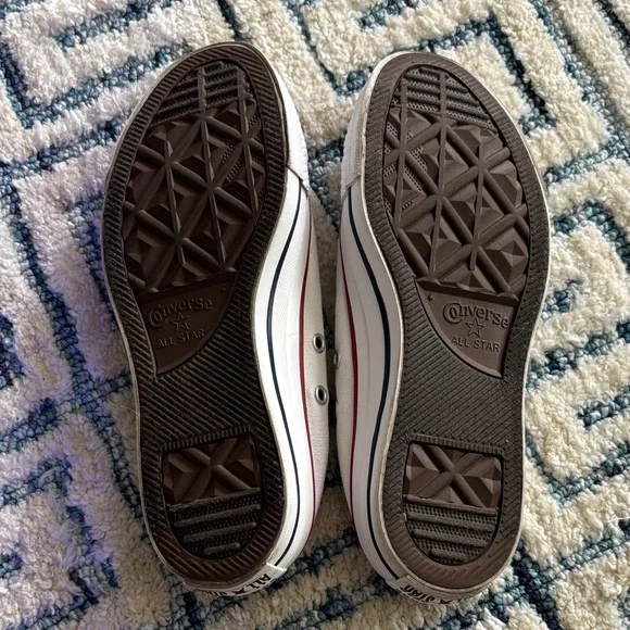 Converse Women’s Chuck Taylor All Star Shoreline slip-on White Shoes Size 6.5 - Picture 6 of 7